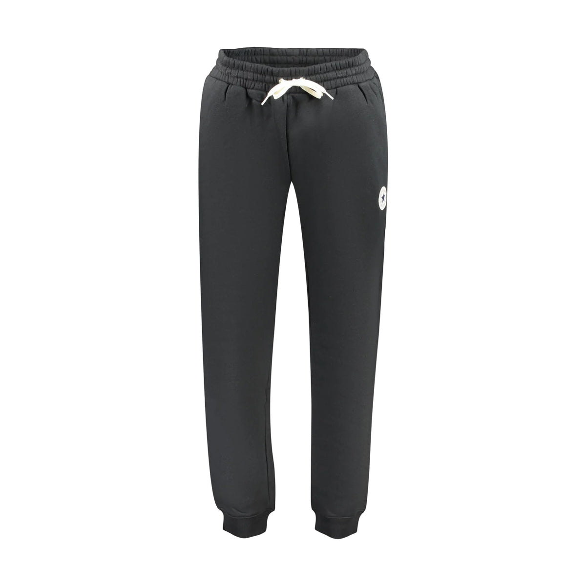 CONVERSE PANTALONE TUTA LUNGO UOMO NERO