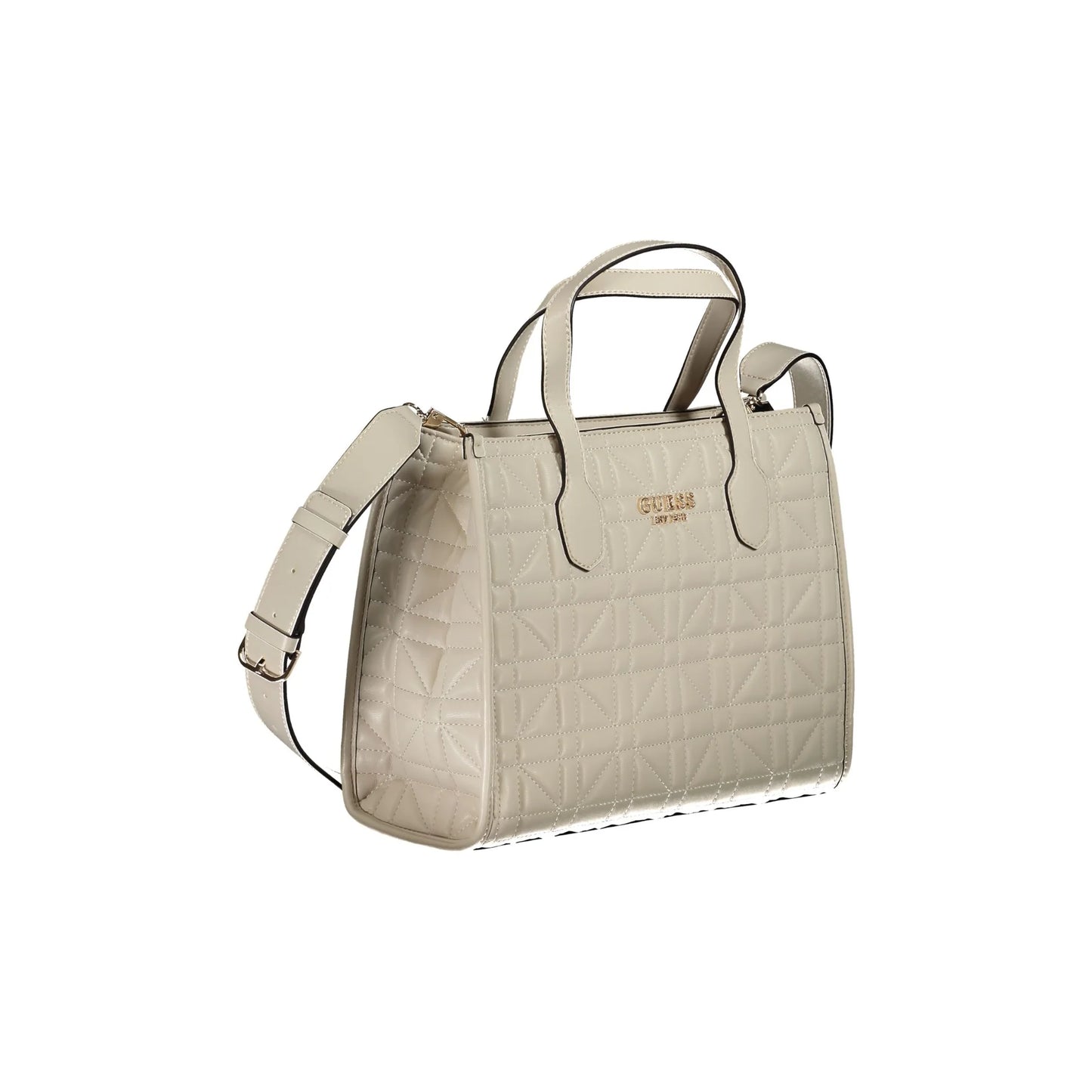 GUESS JEANS Borsa Donna SILVANA Beige con Tracolla Removibile Borse - vista 3