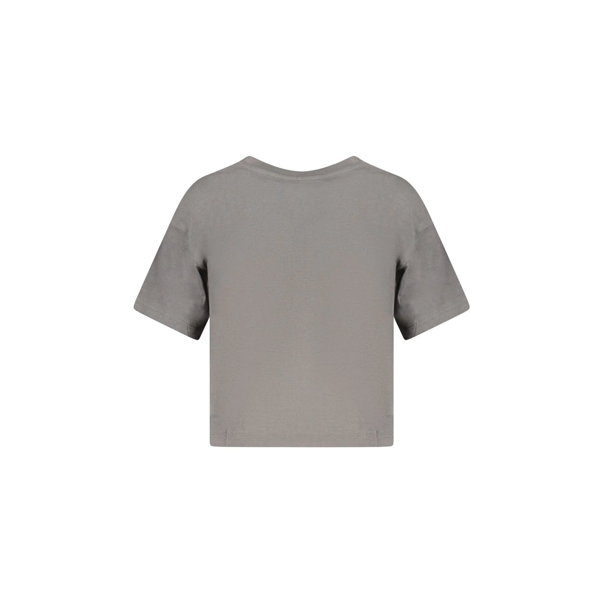 CONVERSE T-SHIRT MANICHE CORTE BAMBINA NERO