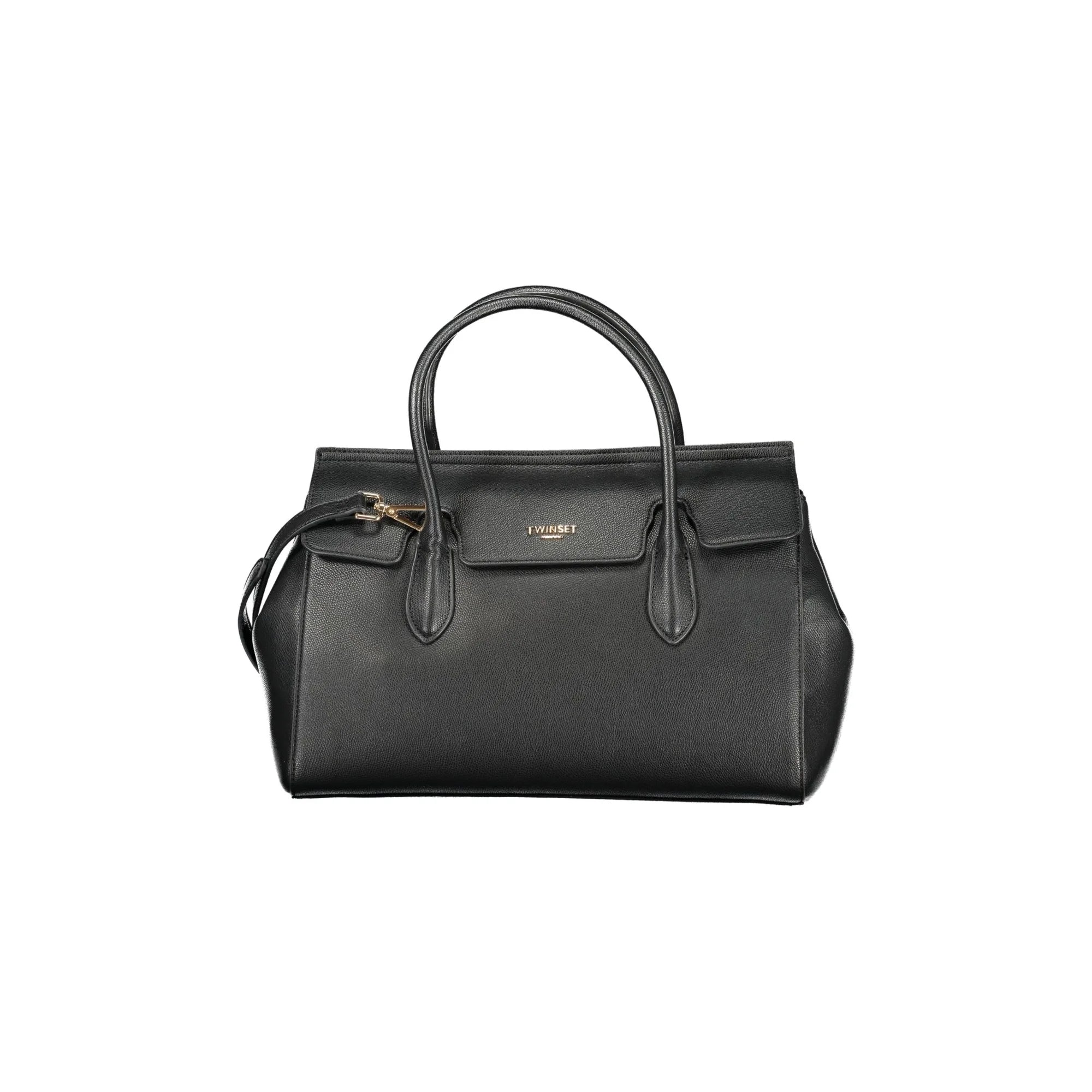 Twinset Borsa a Tracolla Donna Nera Logo Borse Nero - foto prodotto