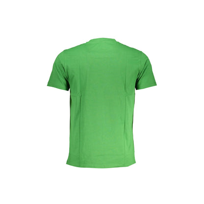 Cavalli Class T-Shirt Maniche Corte Uomo Verde Stampa - vista 2