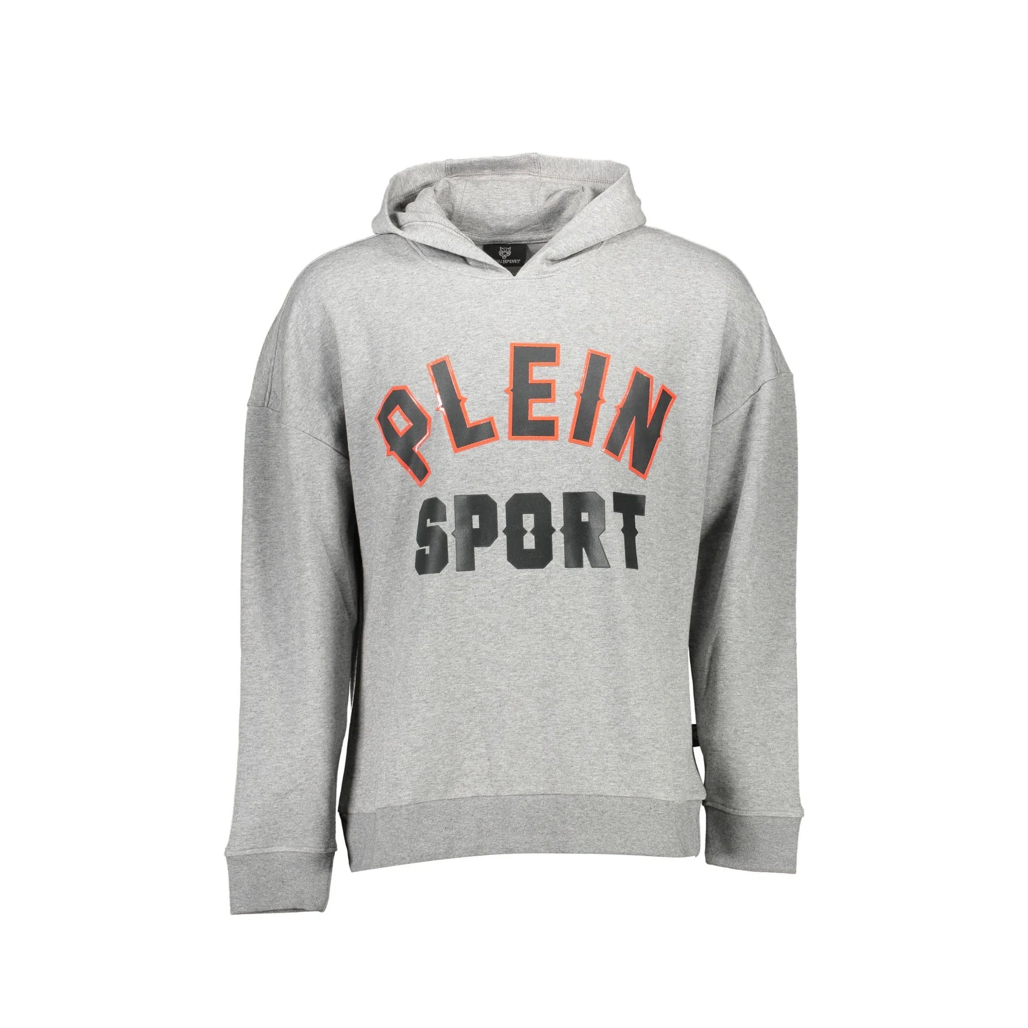 PLEIN SPORT FELPA SENZA ZIP UOMO GRIGIO