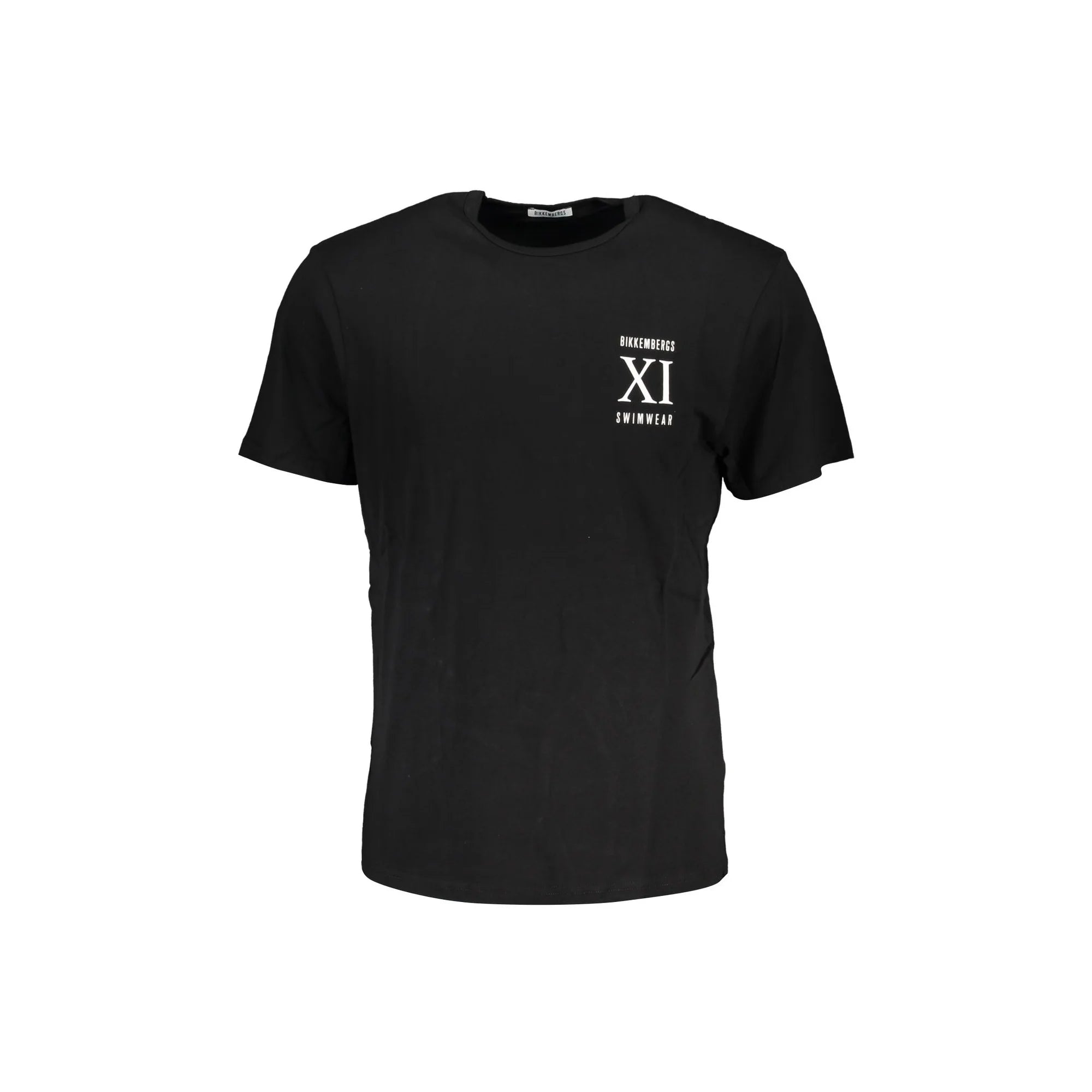 BIKKEMBERGS T-SHIRT MANICHE CORTE UOMO NERO