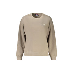 Norway 1963 sweatshirt mulher bege mangas compridas logótipo