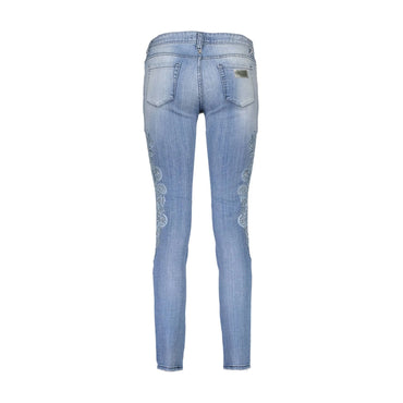 JUST CAVALLI JEANS DENIM DONNA AZZURRO