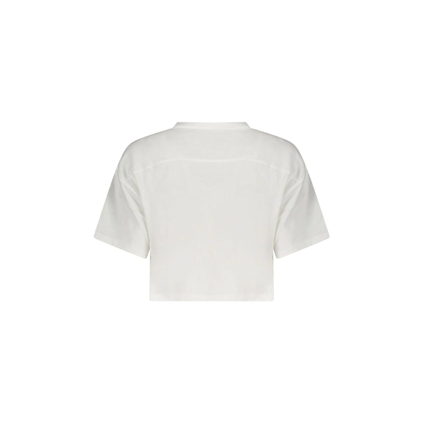 CONVERSE T-SHIRT MANICHE CORTE DONNA BIANCO