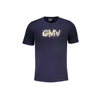 Gian Marco Venturi T-Shirt Maniche Corte Uomo Blu Stampa - foto prodotto