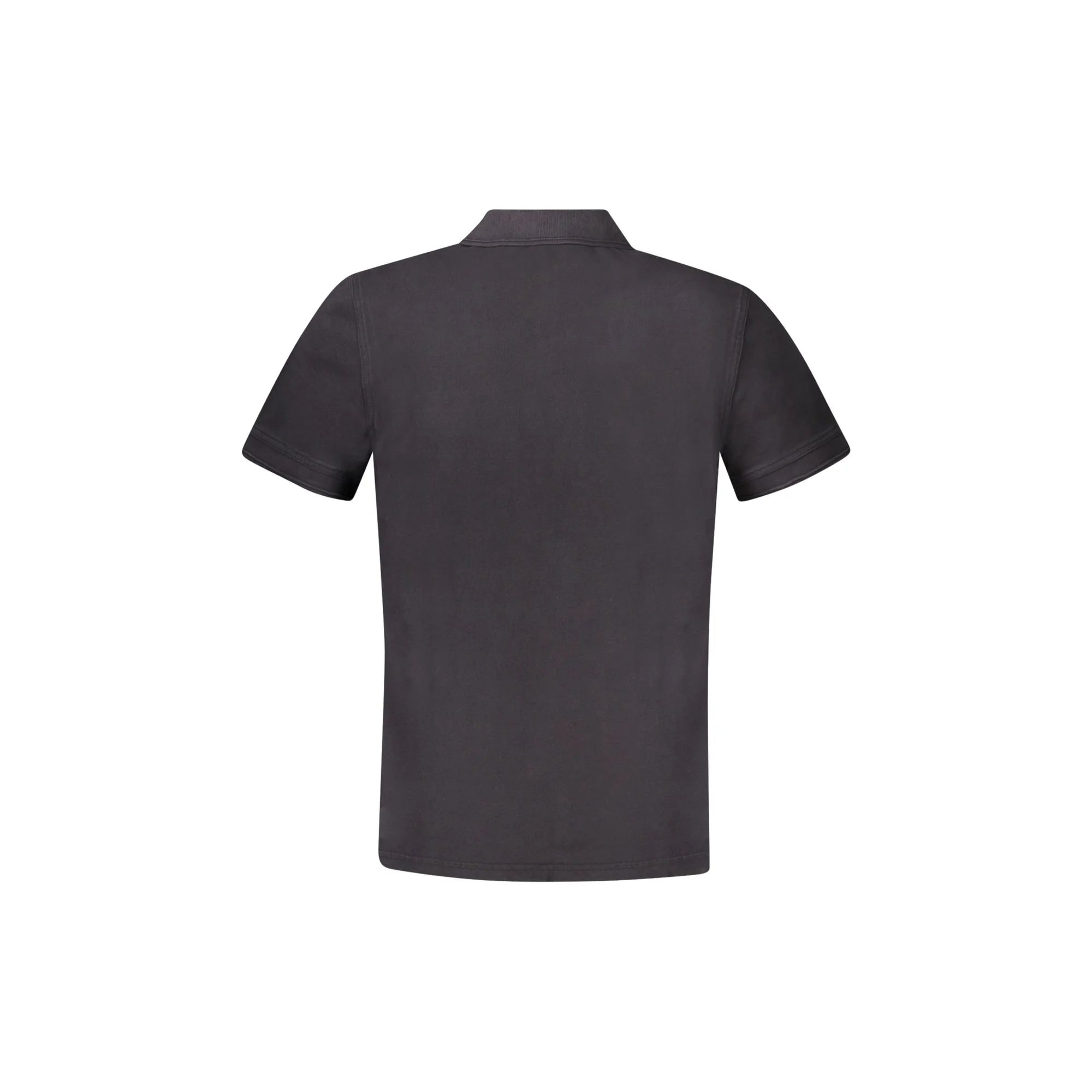 HUGO BOSS POLO MANICHE CORTE UOMO NERO