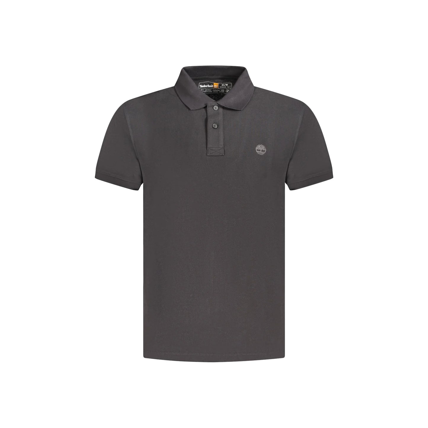 Timberland Polo Maniche Corte Uomo Nera Ricamo Nero - foto prodotto