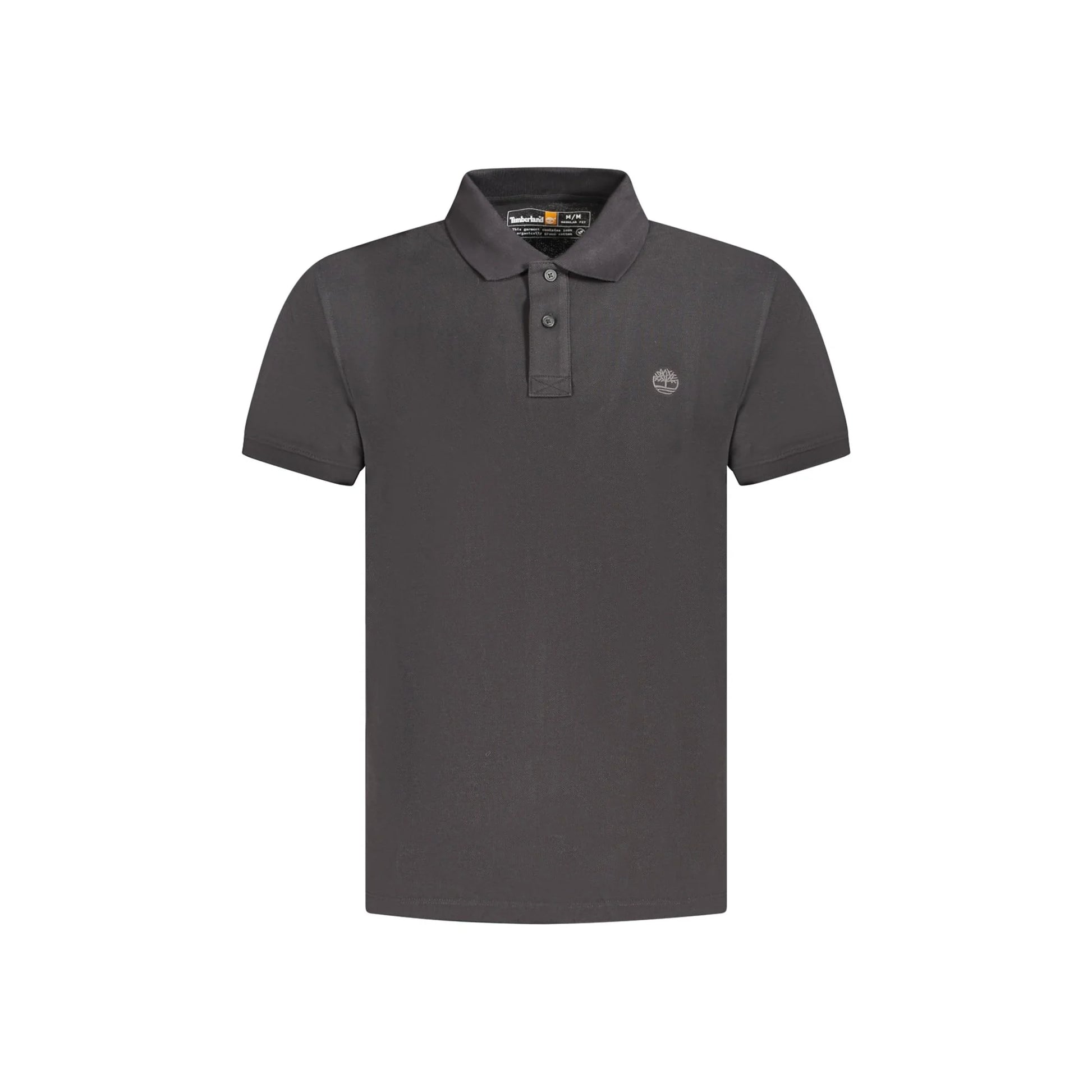 Timberland Polo Maniche Corte Uomo Nera Ricamo Nero - foto prodotto
