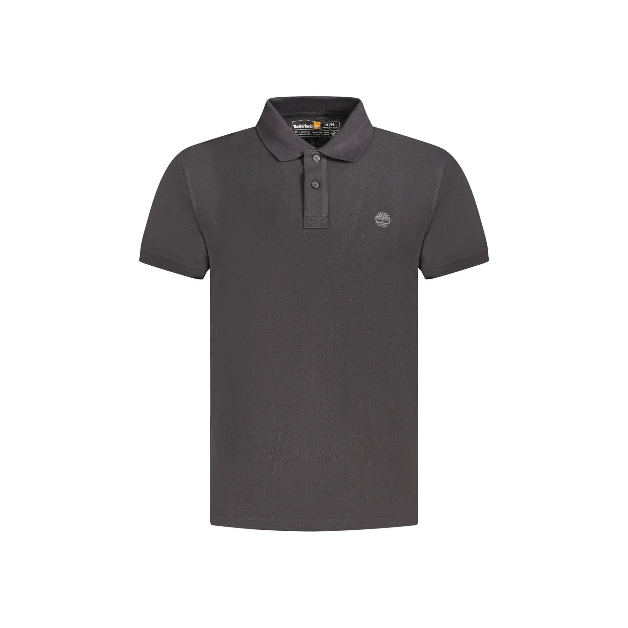 Timberland Polo Maniche Corte Uomo Nera Ricamo Nero - foto prodotto
