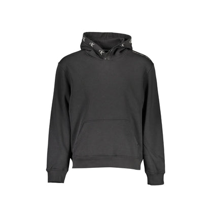 Calvin Klein Felpa Maniche Lunghe Uomo Nera Logo Felpe Nero - foto prodotto