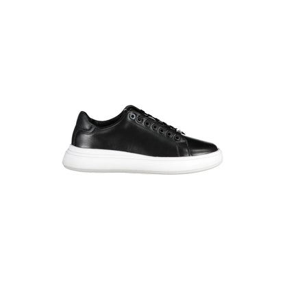 CALVIN KLEIN Scarpe Sneakers Donna Nere con Dettagli a Contrasto Nero - foto prodotto