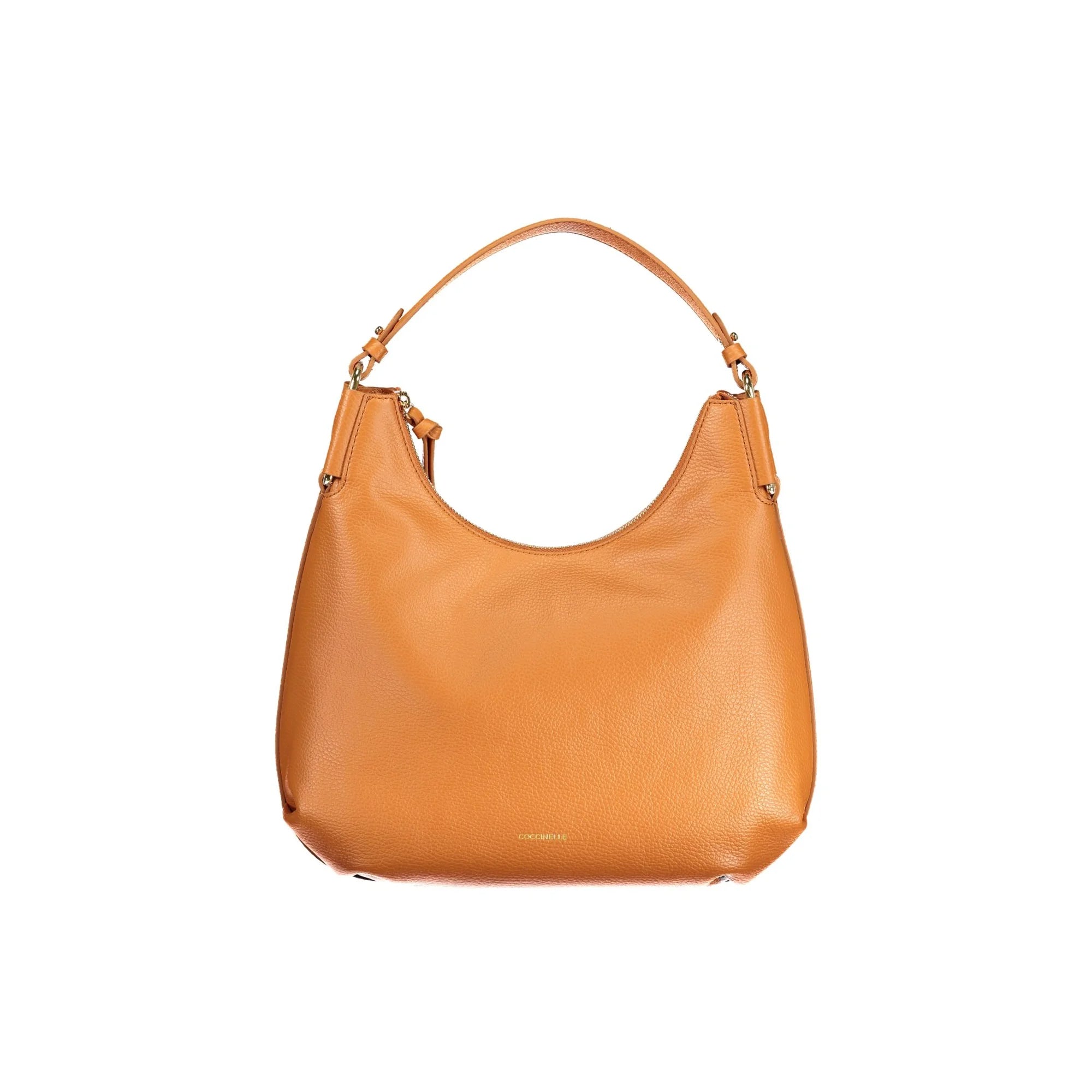 Coccinelle Borsa a Tracolla Pelle Donna Arancione Stampa Logo Borse - foto prodotto