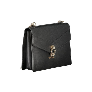 GUESS JEANS Borsa Donna a Spalla Nera Jorah con Catena e Scomparti Borse nero - vista 2