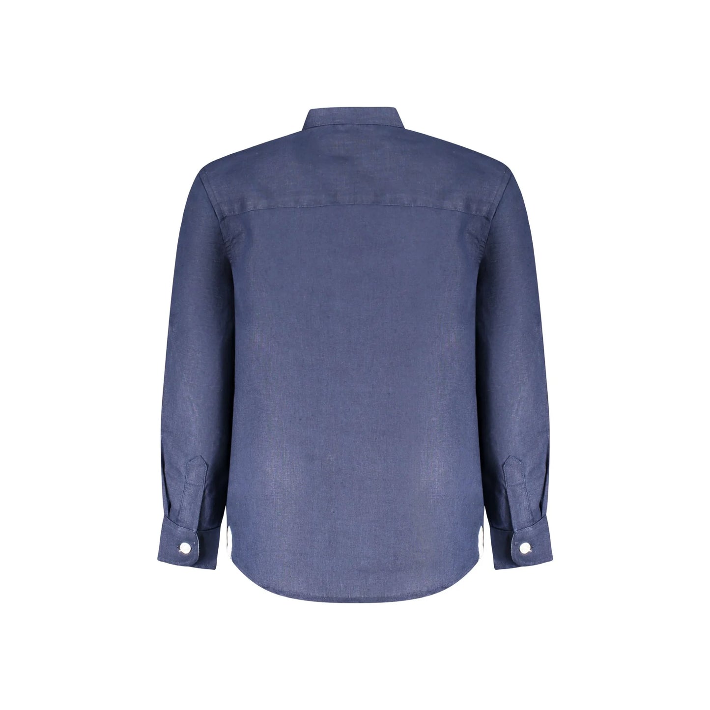North Sails Camicia Maniche Lunghe Bambino Blu Ricamo Camicie - vista 2