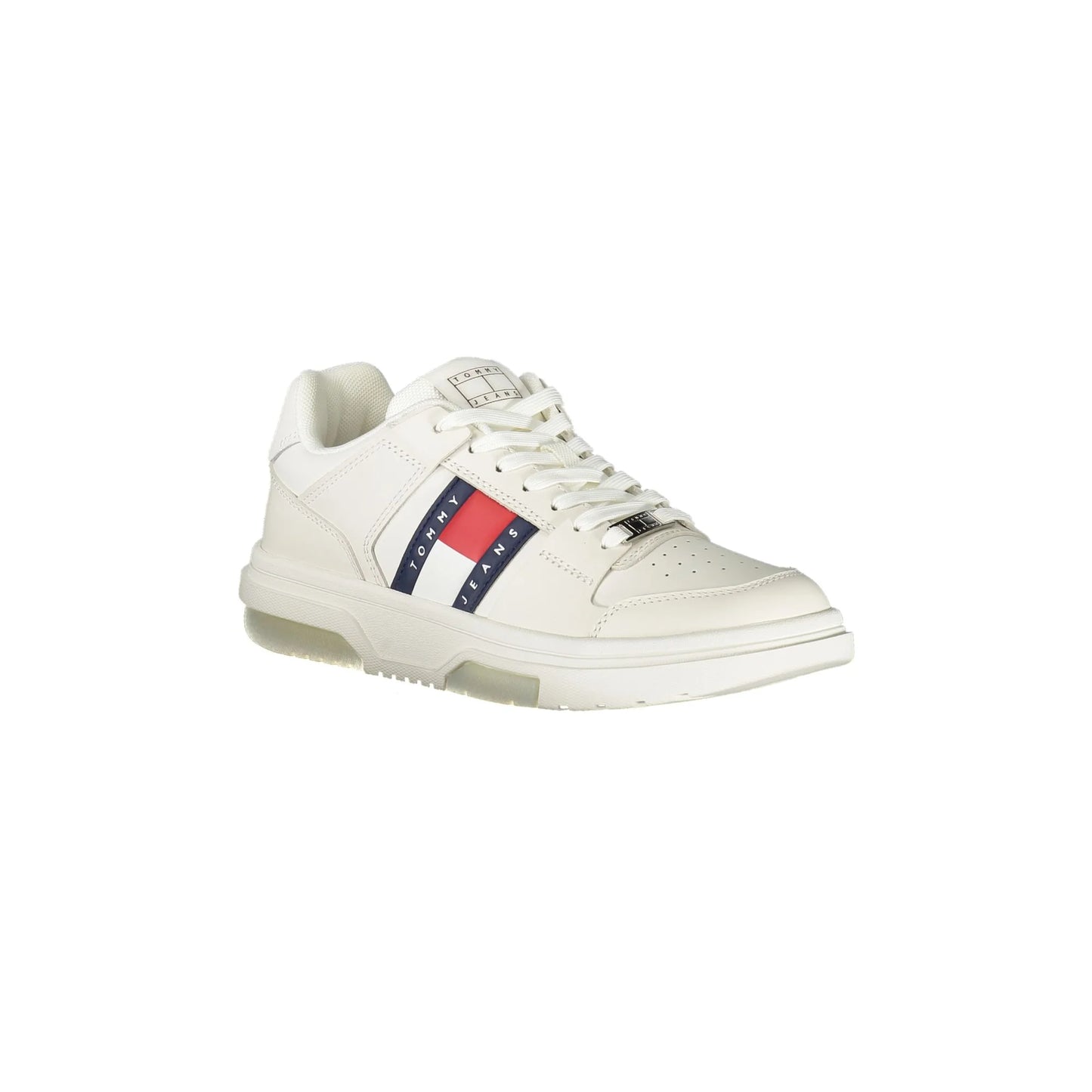 TOMMY HILFIGER Calzatura Sportiva Donna Bianca con Dettagli a Contrasto Sneakers bianco - vista 2