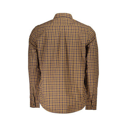 Timberland Camicia Maniche Lunghe Uomo Gialla Ricamo Camicie giallo - vista 2