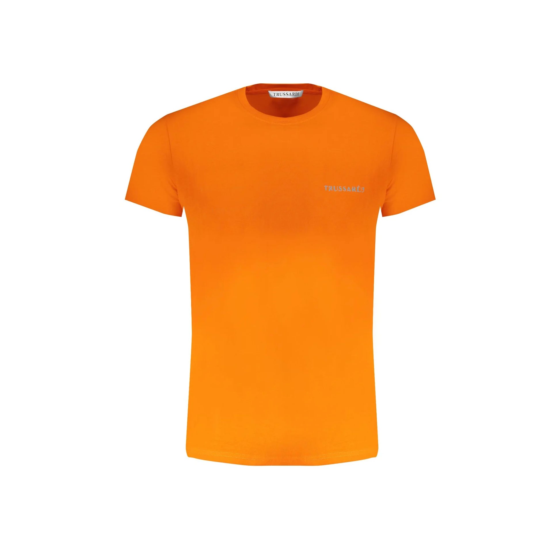 Trussardi T-Shirt Maniche Corte Uomo Arancione Stampa Logo - foto prodotto