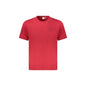 Pepe Jeans T-Shirt Maniche Corte Uomo Rossa Ricamo Rosso - foto prodotto