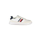 TOMMY HILFIGER Calzatura Sportiva Uomo Bianca con Ricamo e Plantare Removibile Sneakers Bianco - foto prodotto