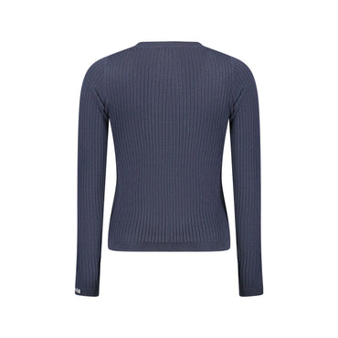 Pepe Jeans Maglia Donna Blu Ricamo Maglie - vista 2
