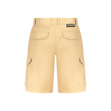 Napapijri Short Bermuda Uomo beige Ricamo Pantaloni - vista 2