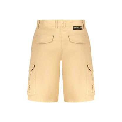 Napapijri Short Bermuda Uomo beige Ricamo Pantaloni - vista 2