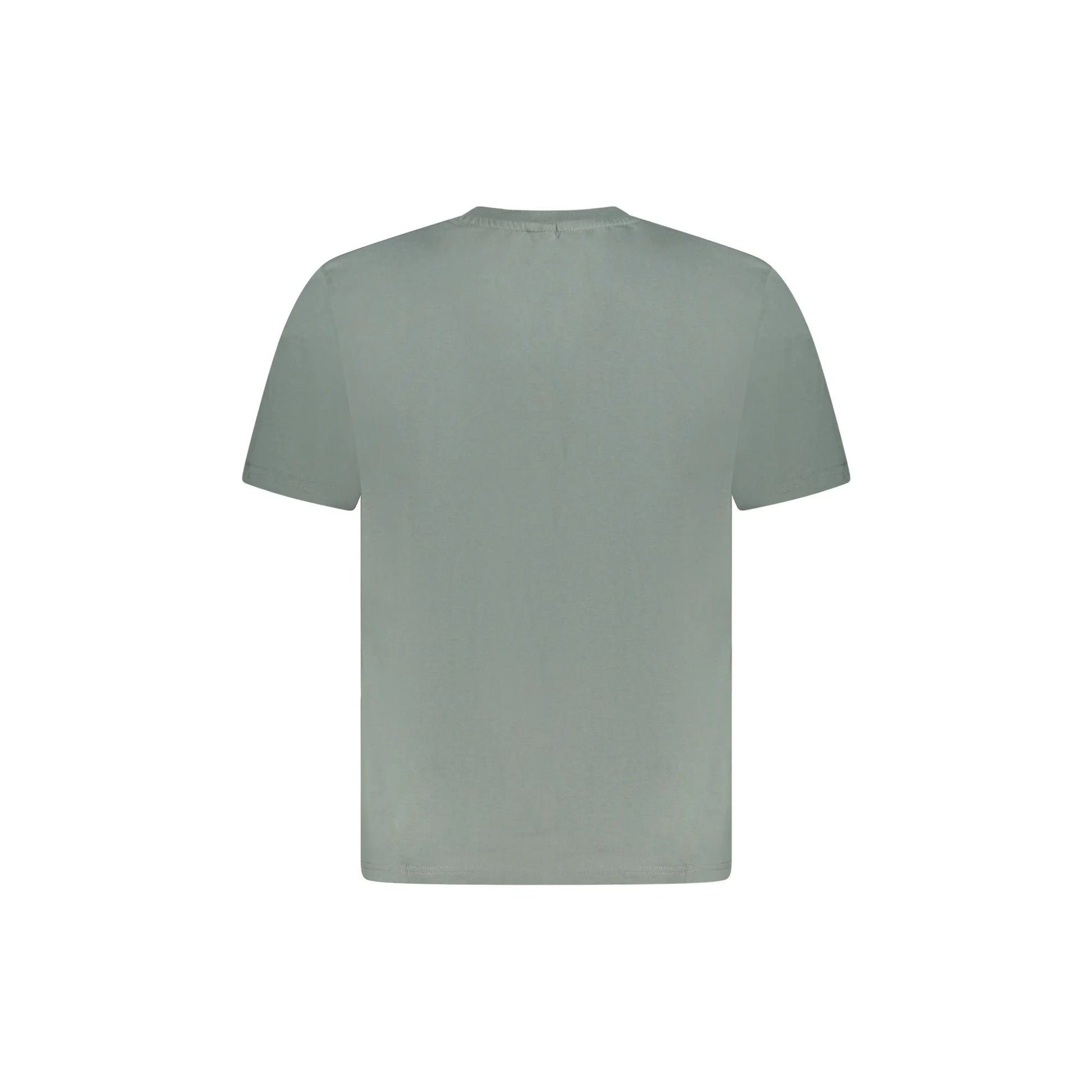 North Sails T-Shirt Maniche Corte Uomo Verde Stampa Logo - vista 2
