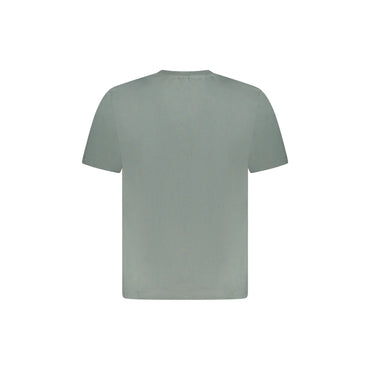 North Sails T-Shirt Maniche Corte Uomo Verde Stampa Logo - vista 2
