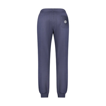 North Sails Pantaloni Uomo Blu Garzato Applicazione Logo Pantaloni tuta - vista 2