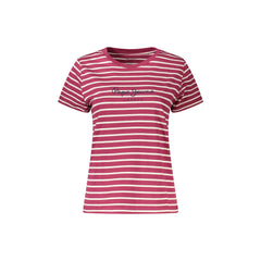 Pepe Jeans T-Shirt Μανίκια Κοντά Γυναίκα Μωβ Εκτύπωση