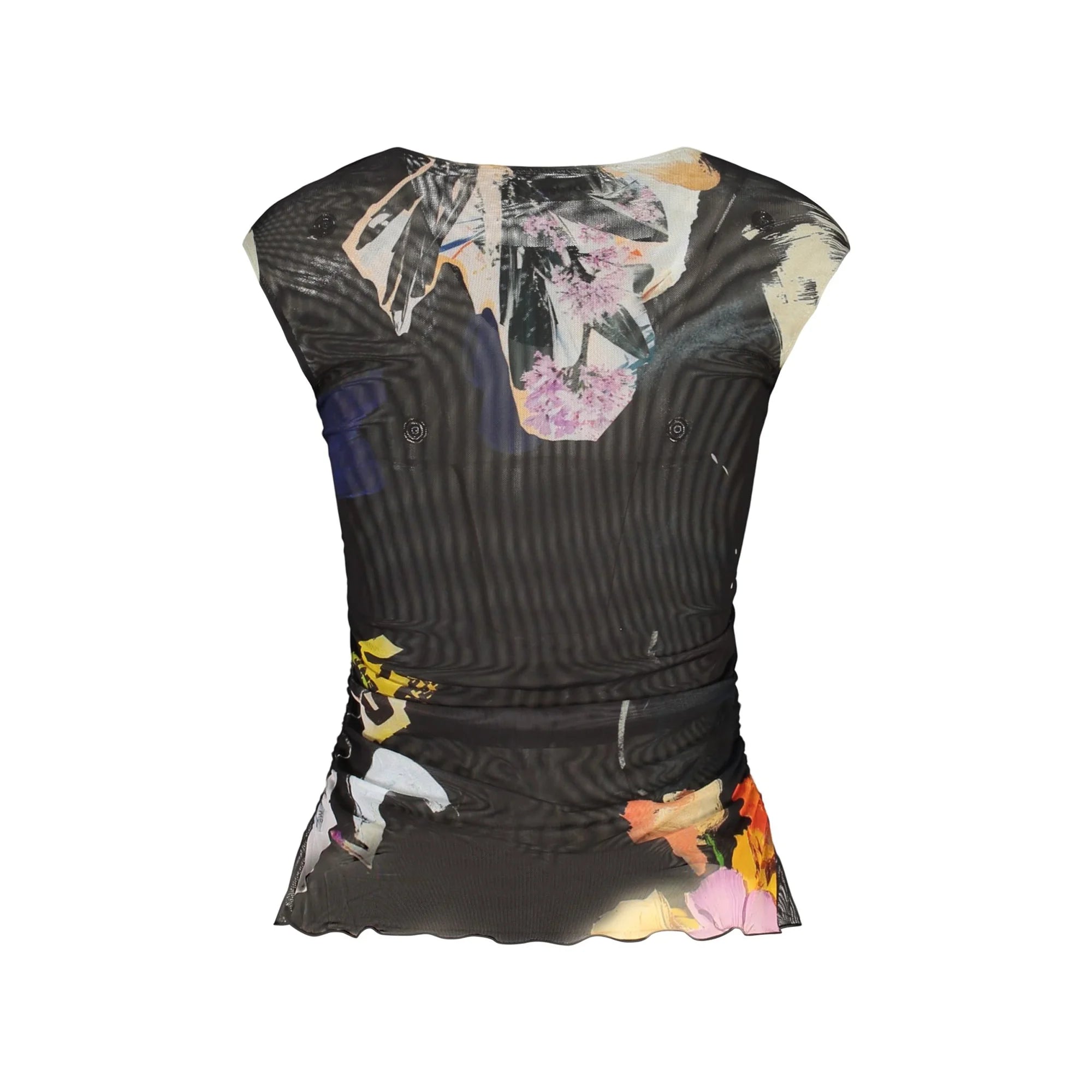 DESIGUAL CANOTTA DONNA NERO