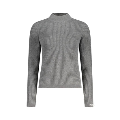 Pepe Jeans Maglia Donna Grigia Ricamo Maglie Grigio - foto prodotto