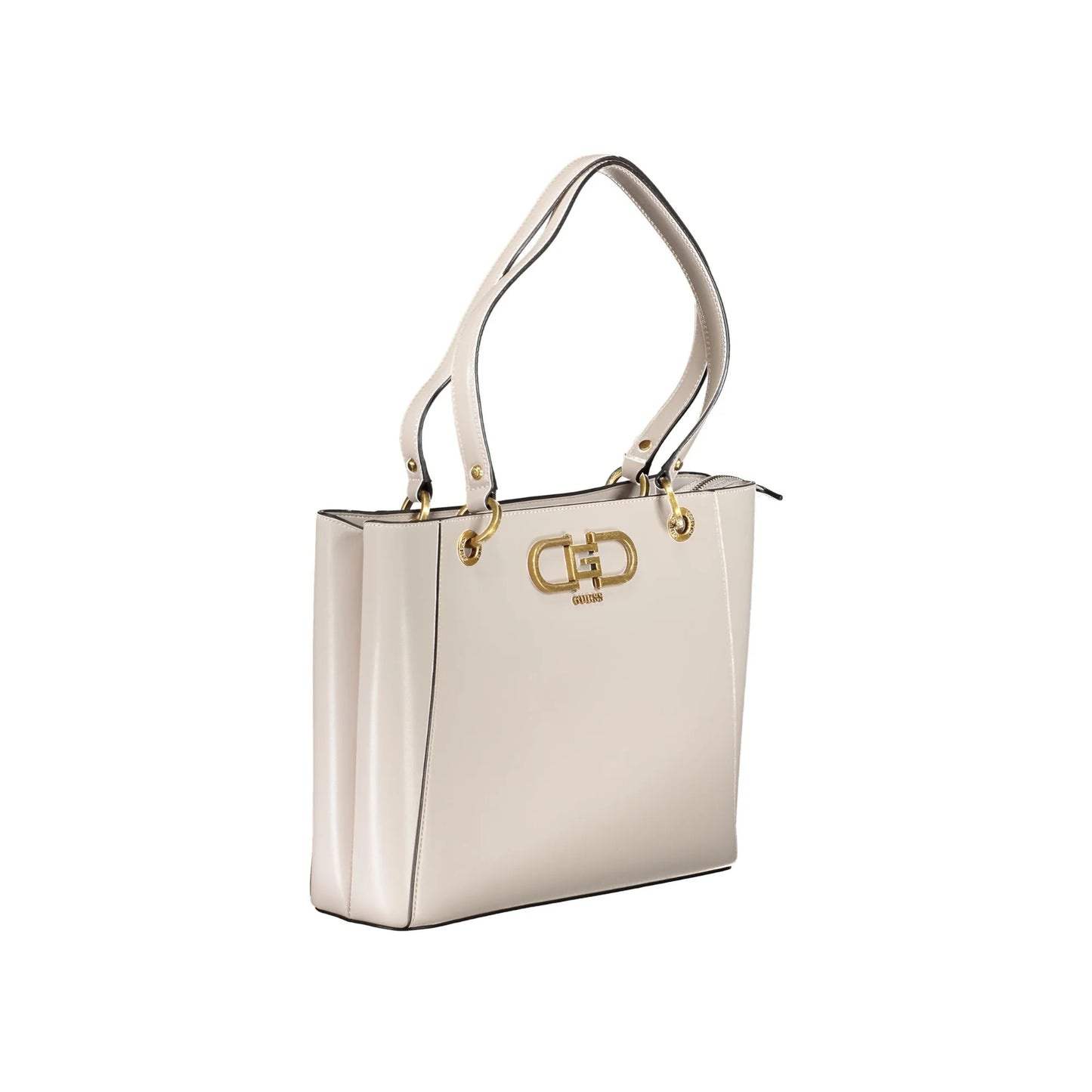 Guess Jeans Borsa a Spalla Donna Grigia Chiusura con Zip Borse grigio - vista 2
