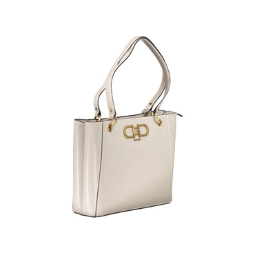 Guess Jeans Borsa a Spalla Donna Grigia Chiusura con Zip Borse grigio - vista 2