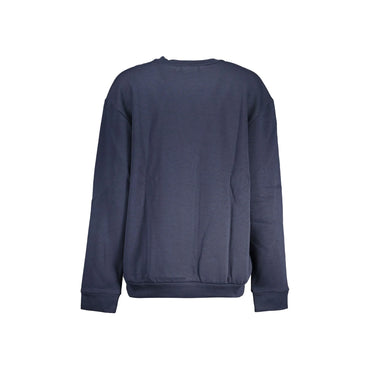 Cavalli Class Felpa Donna Blu Girocollo con Logo Felpe - vista 2