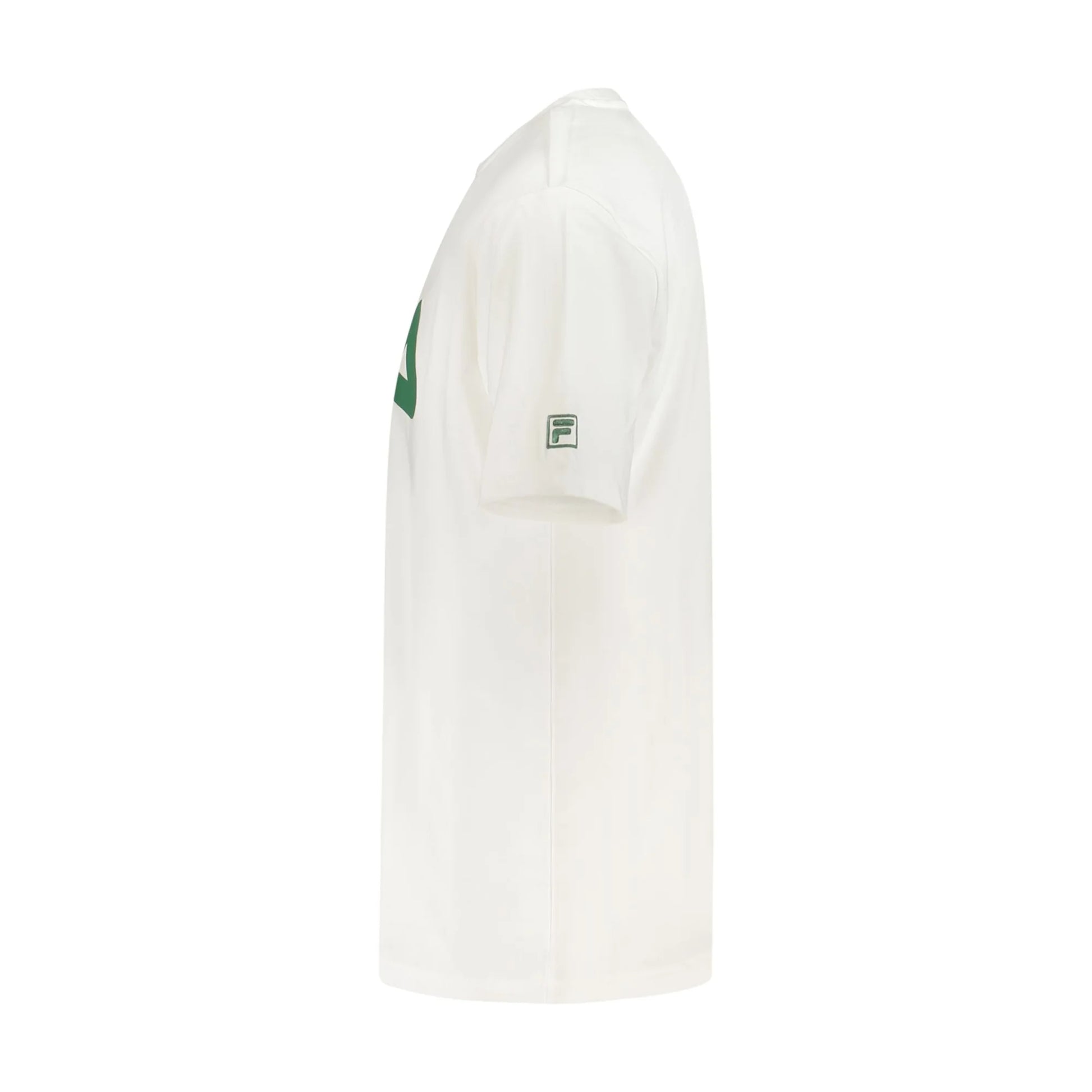 Fila T-Shirt Maniche Corte Uomo Bianca Stampa bianco - vista 3