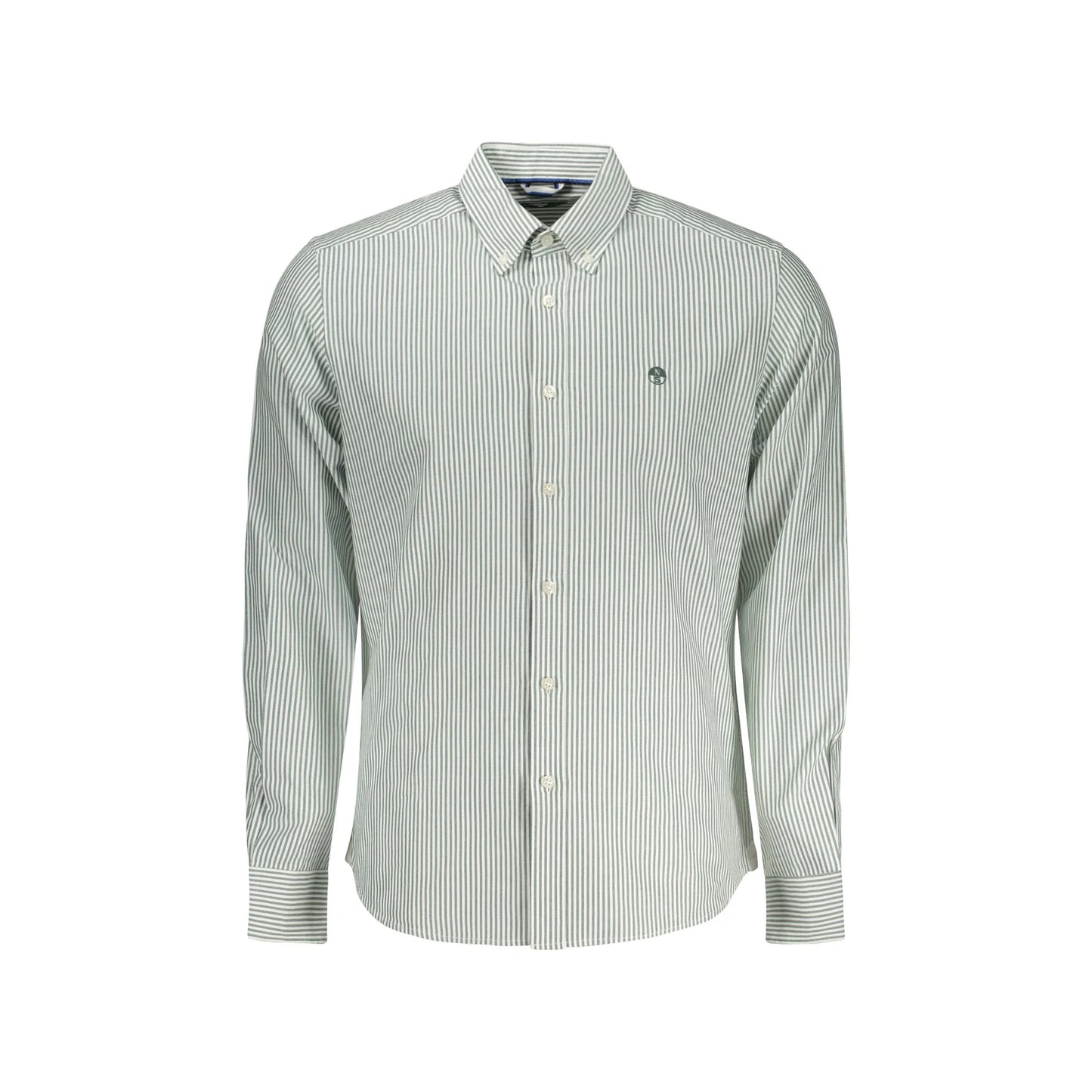 North Sails Camicia Maniche Lunghe Uomo Bianca Ricamo Camicie Bianco - foto prodotto