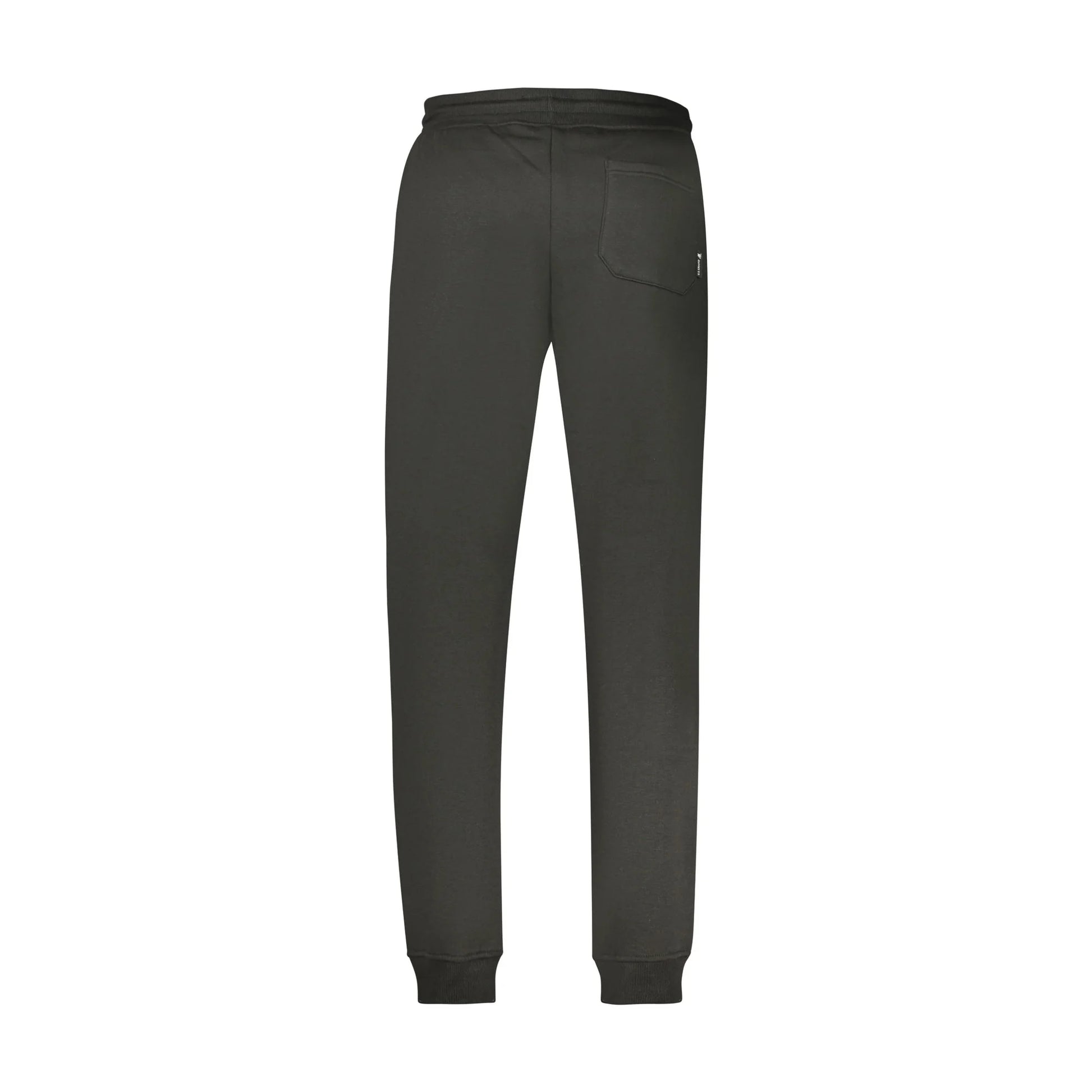 U.S. Grand Pantaloni Tuta Uomo Nero Stampa Logo - vista 2