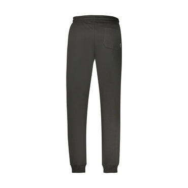 U.S. Grand Pantaloni Tuta Uomo Nero Stampa Logo - vista 2