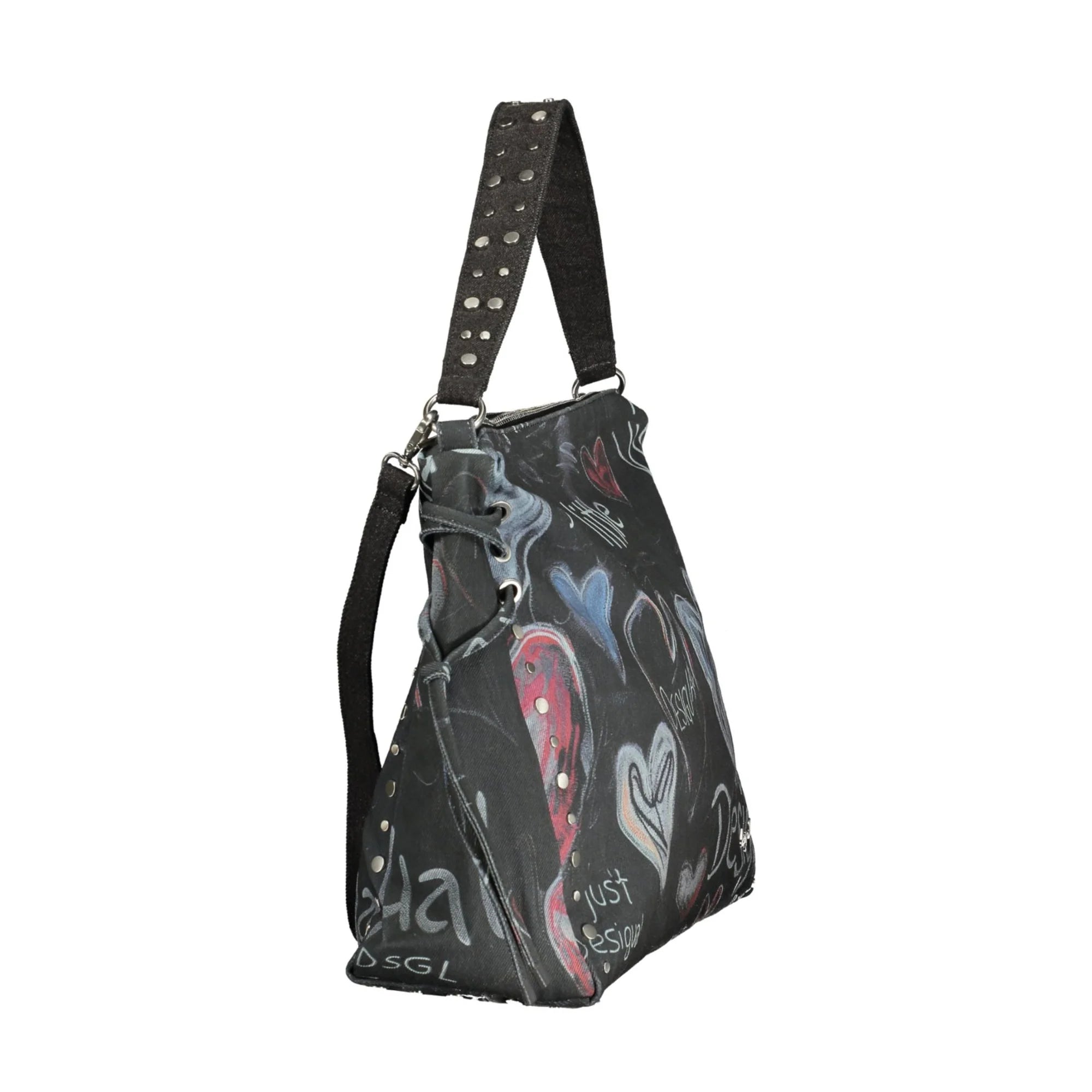 DESIGUAL BORSA DONNA NERO