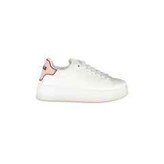 GAELLE PARIS Scarpe Sneakers Donna Rosa con Dettagli a Contrasto