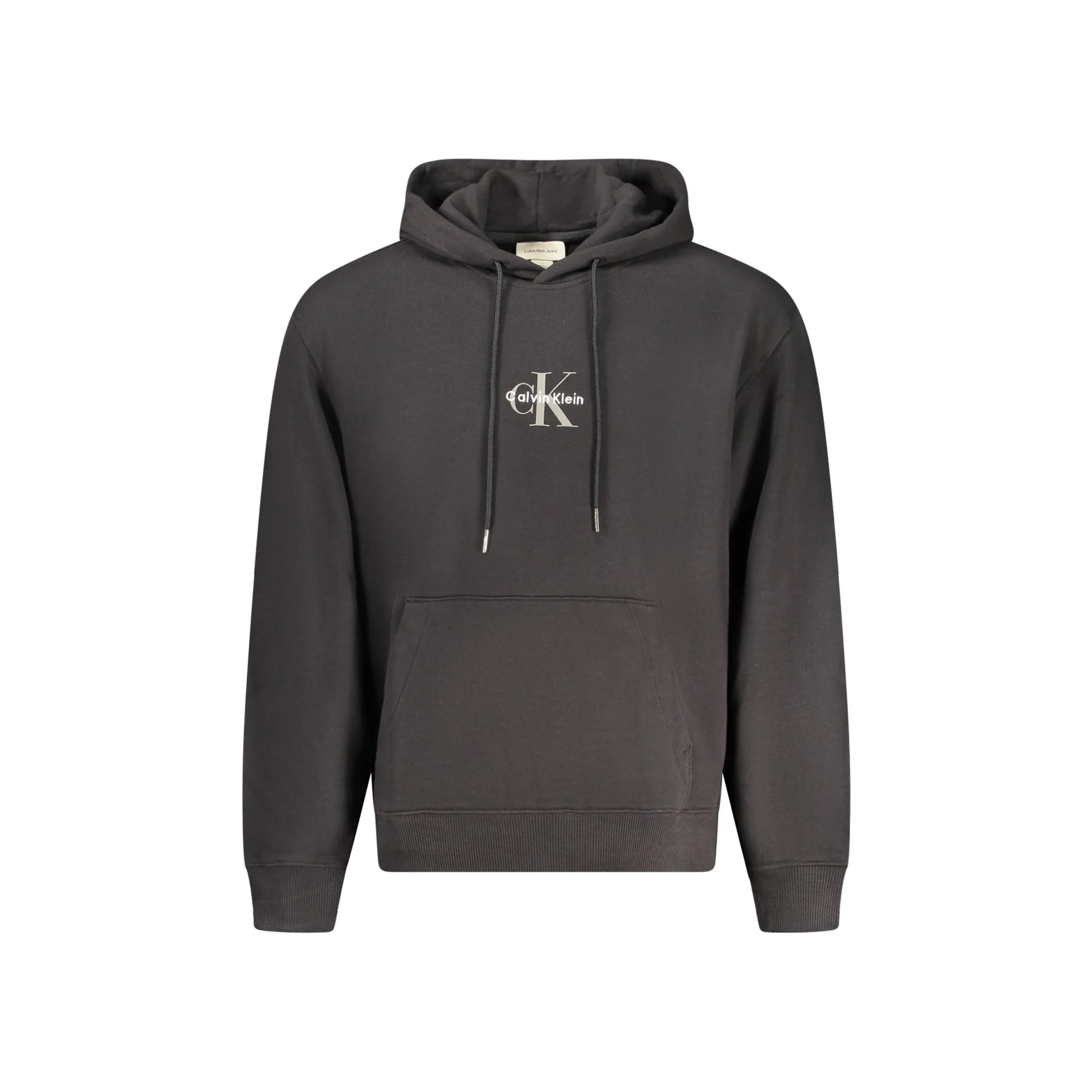 Calvin Klein Felpa Maniche Lunghe Uomo Nera Stampa/Logo Felpe Nero - foto prodotto