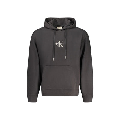 Calvin Klein Felpa Maniche Lunghe Uomo Nera Stampa/Logo Felpe Nero - foto prodotto