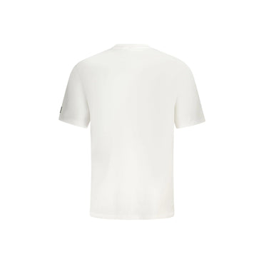 Fila T-Shirt Maniche Corte Uomo Bianca Stampa bianco - vista 2