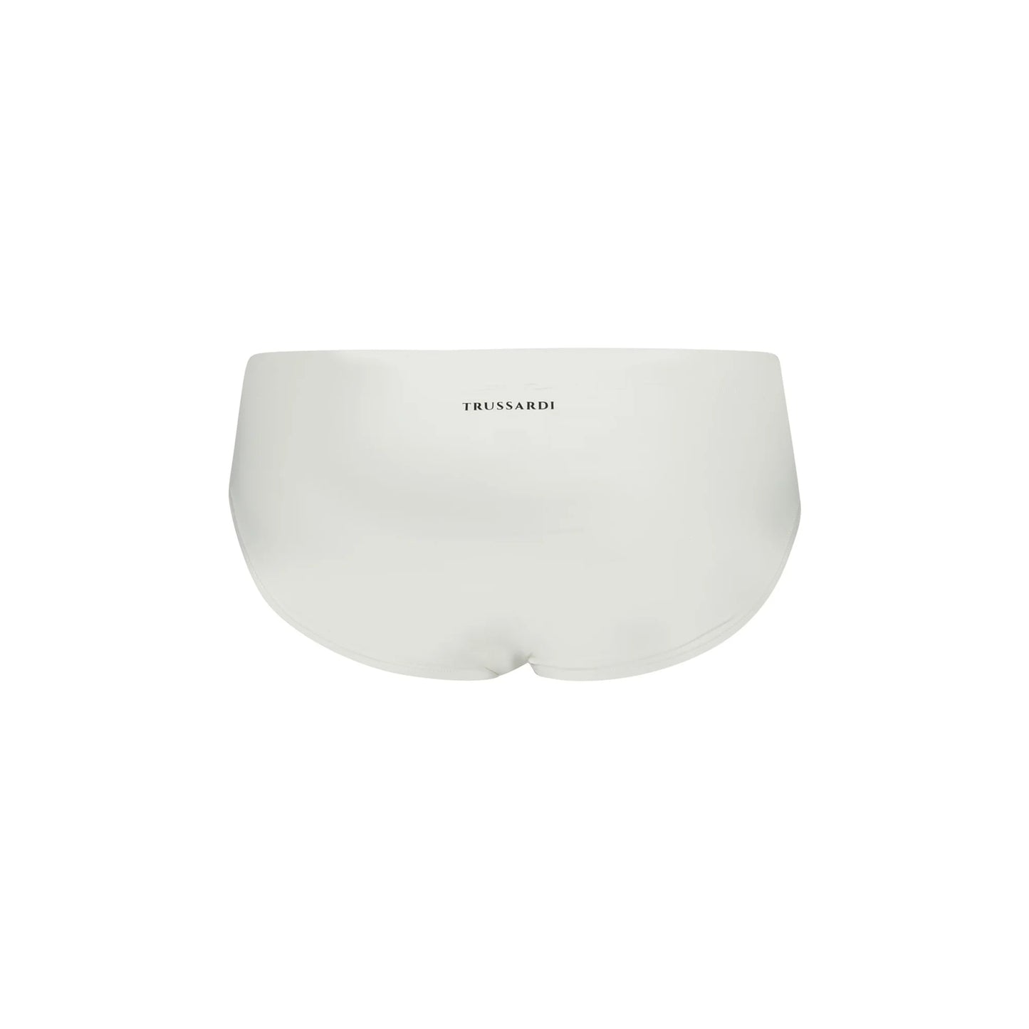 Trussardi Costume Mare Uomo Bianco Logo - vista 2