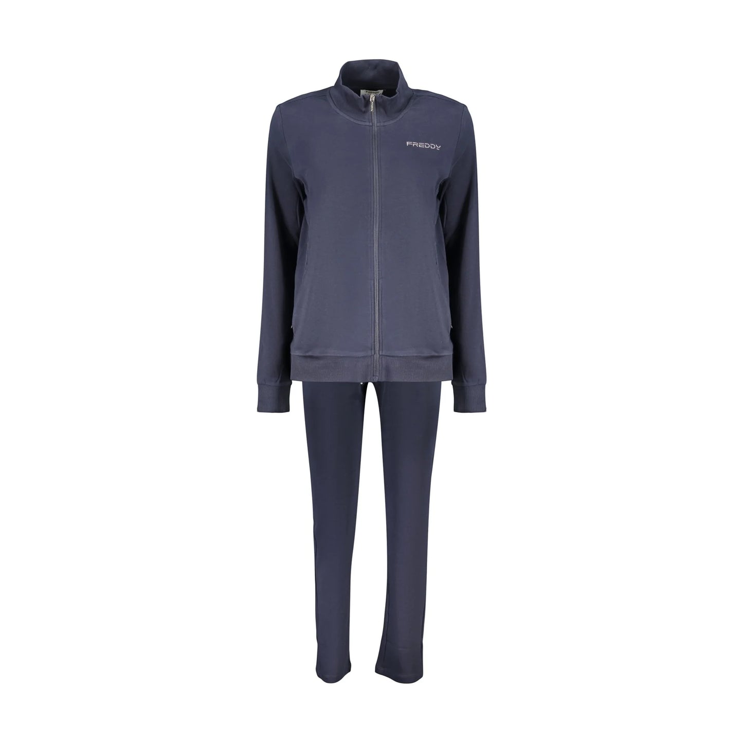 FREDDY FELPA CON ZIP DONNA BLU