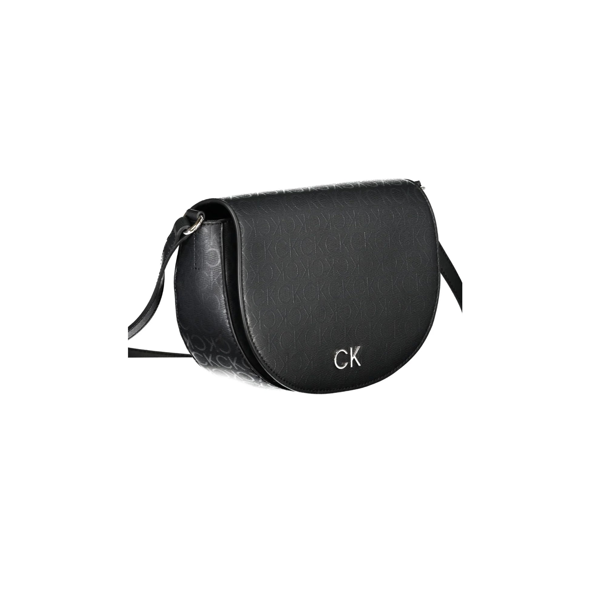 Calvin Klein Borsa Donna a Tracolla Nera con Tasca Interna e Chiusura a Magnete Borse nero - vista 3