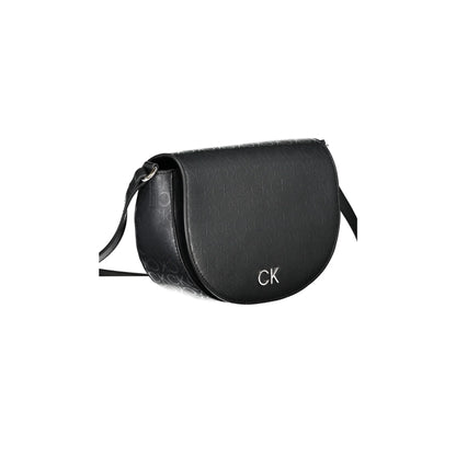 Calvin Klein Borsa Donna a Tracolla Nera con Tasca Interna e Chiusura a Magnete Borse nero - vista 3